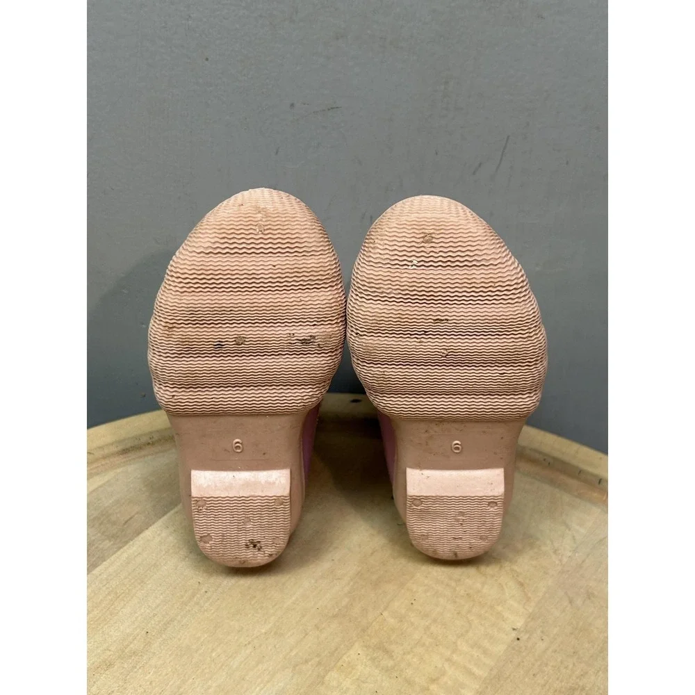 Adrienne Vittadini Bambini Boots Girls Size 6 Glitter Duck Rain Winter Shoes‎
